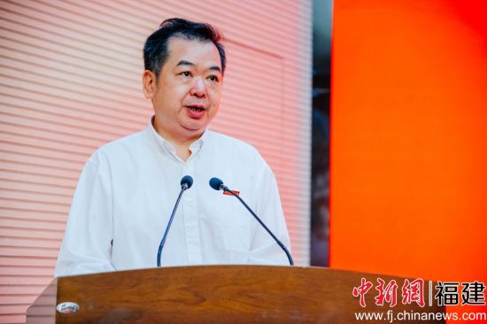 吳仁華致辭。李南軒 攝